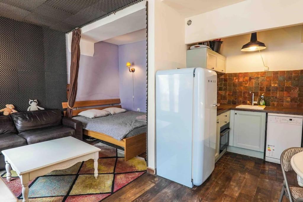 Studio With Home Cinema@Paris Chatelet Exteriör bild